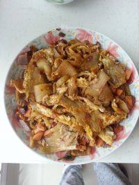 自己做的炒冷面