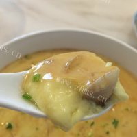 美味的蛤蜊炖蛋做法图解11)