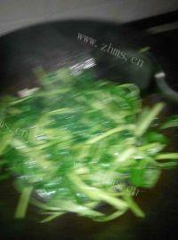 爽口的蒜蓉空心菜做法图解4)