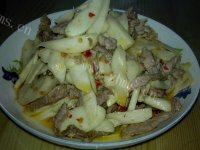 笋子炒肉自制