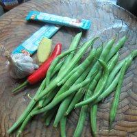 家常菜蒜香四季豆做法图解1)