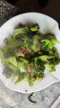 质嫩爽口的西兰花炒肉