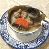 消暑佳品海带胡萝卜猪骨汤做法图解6)