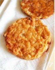 自己做的胡萝卜肉饼
