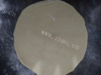美味韭菜白菜肉饼做法图解14)