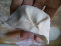 好吃的白菜肉馅蒸饺做法图解9)