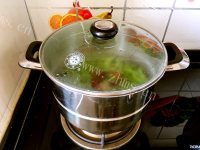 诱人的盐水毛豆做法图解3)