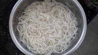 鲜美的胶东海鲜打卤面做法图解4)