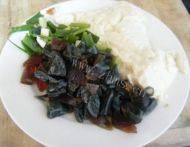 「健康美食」皮蛋豆腐做法图解2)