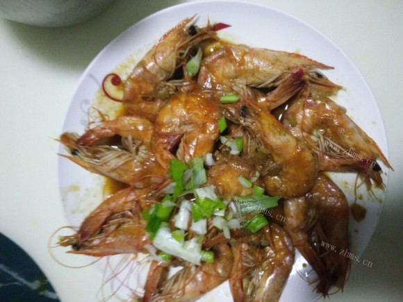 诱人的红烧大虾