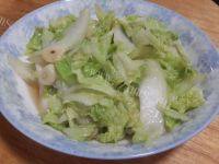简易的素炒大白菜