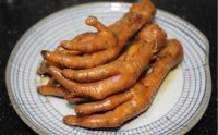 美味的卤鸡爪