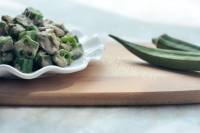 特下饭的秋葵炒蛋做法图解7)