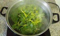 易做的凉拌菠菜粉丝做法图解1)