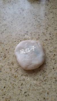 自制抹茶蛋黄酥做法图解9)