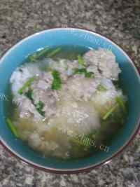 DIY牛肉丸子汤做法图解10)