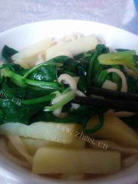 自己做的青菜面