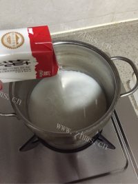 家常菜杏仁豆腐做法图解5)