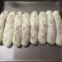 自制奶香排包做法图解11)