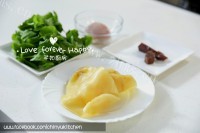 美味豆苗上汤烩花胶做法图解2)