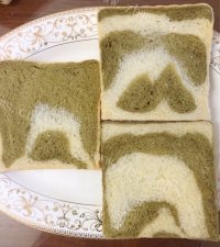 美味的抹茶吐司面包做法图解19)