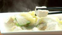家常菜白菜炖豆腐