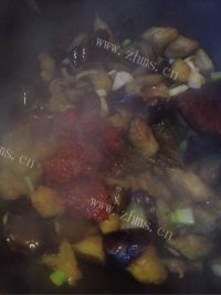美味营养的酱茄子做法图解7)