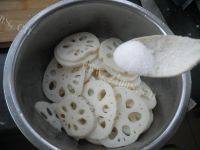 糖醋藕片（家常菜）做法图解4)