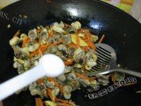 炒香螺肉做法图解8)