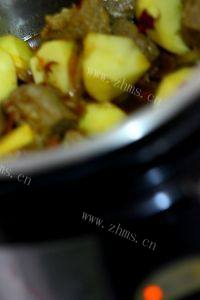 「家庭版」牛肉炖土豆做法图解9)