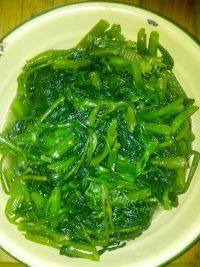 家常菜水煮空心菜