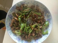 美味营养的青椒炒鸡胗