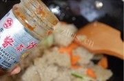 自制沙茶烤麸做法图解5)