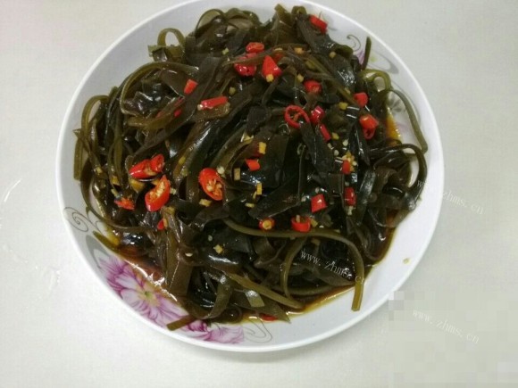 五味俱全的凉拌海带