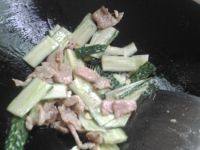 家常菜猪肉炒青瓜做法图解4)