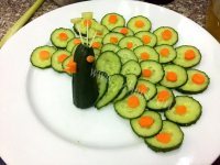 家常菜凉拌黄瓜片做法图解6)
