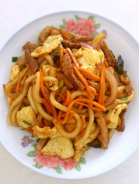 鸡蛋炒粉条