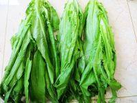 家常菜蒜蓉油麦菜做法图解1)