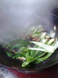家常菜香菇油菜做法图解4)