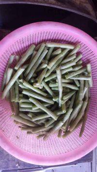 香脆的炒豇豆做法图解1)