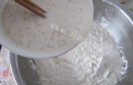 奶香豆沙包做法图解2)