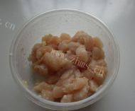 家常菜鸡丁炒饭做法图解2)
