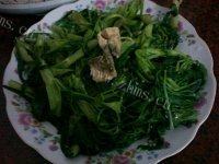 美味的腐乳通菜做法图解5)