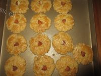 自制杏仁酥饼做法图解13)