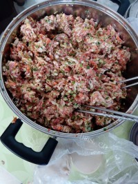 美味家常蒸水饺做法图解2)