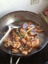 美味的炖鸡块做法图解5)