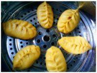 自制南瓜豆沙包