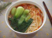 秀色可餐的青菜面条