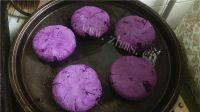 自己做的紫薯饼做法图解9)