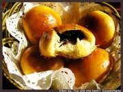 自制奶油豆沙小餐包